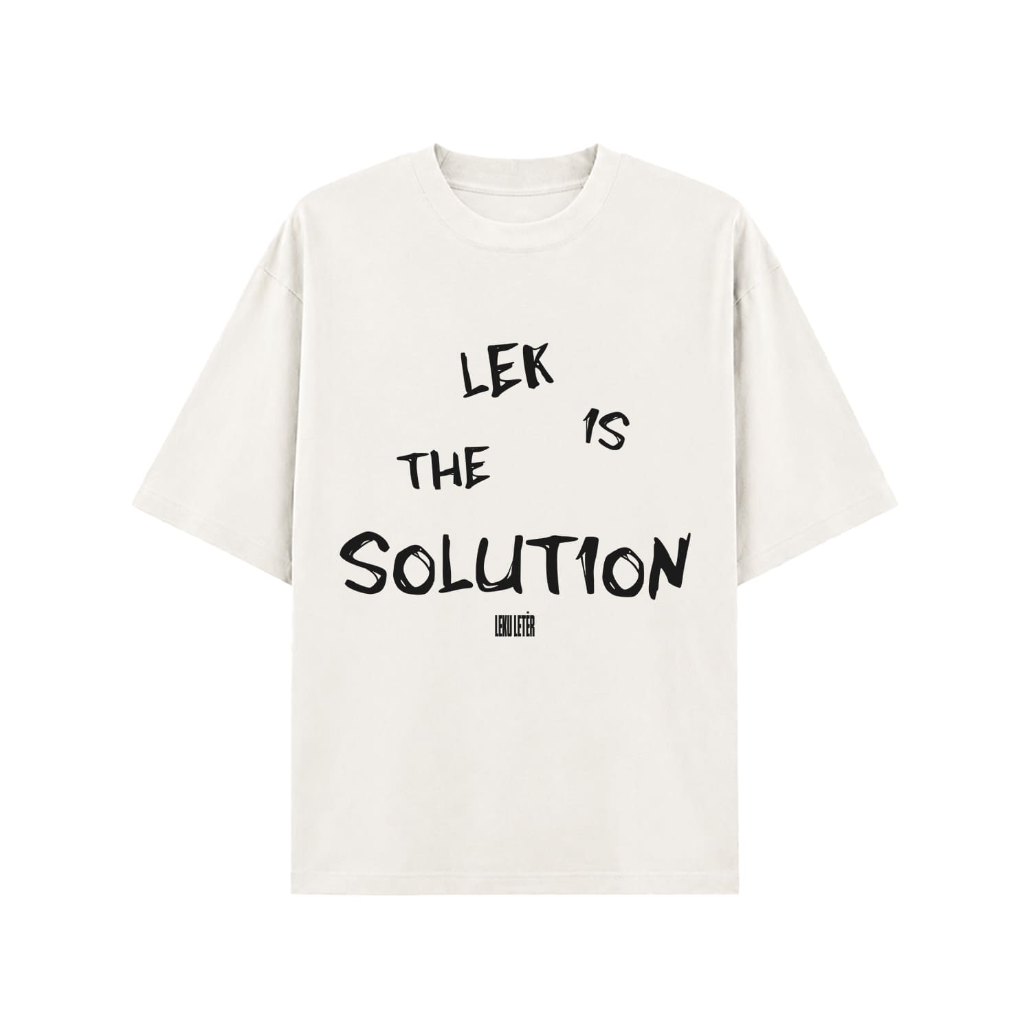 THE SOLUTION WHITE TEE