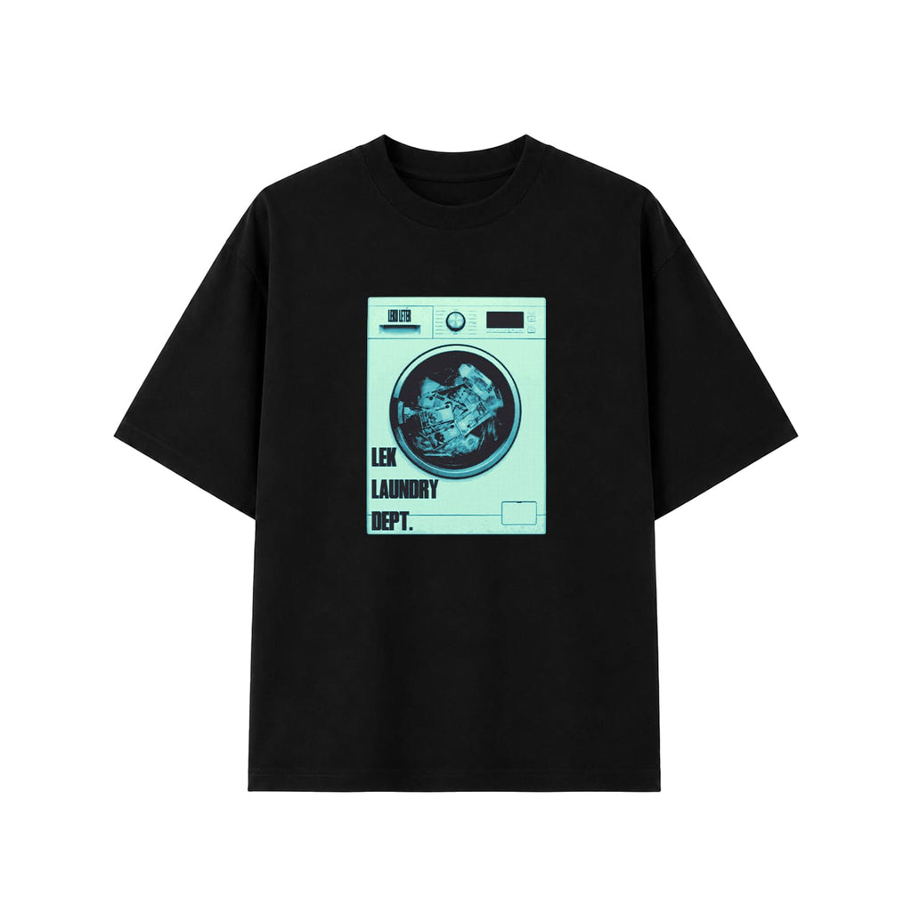 WASHING MACHINE BLACK TEE