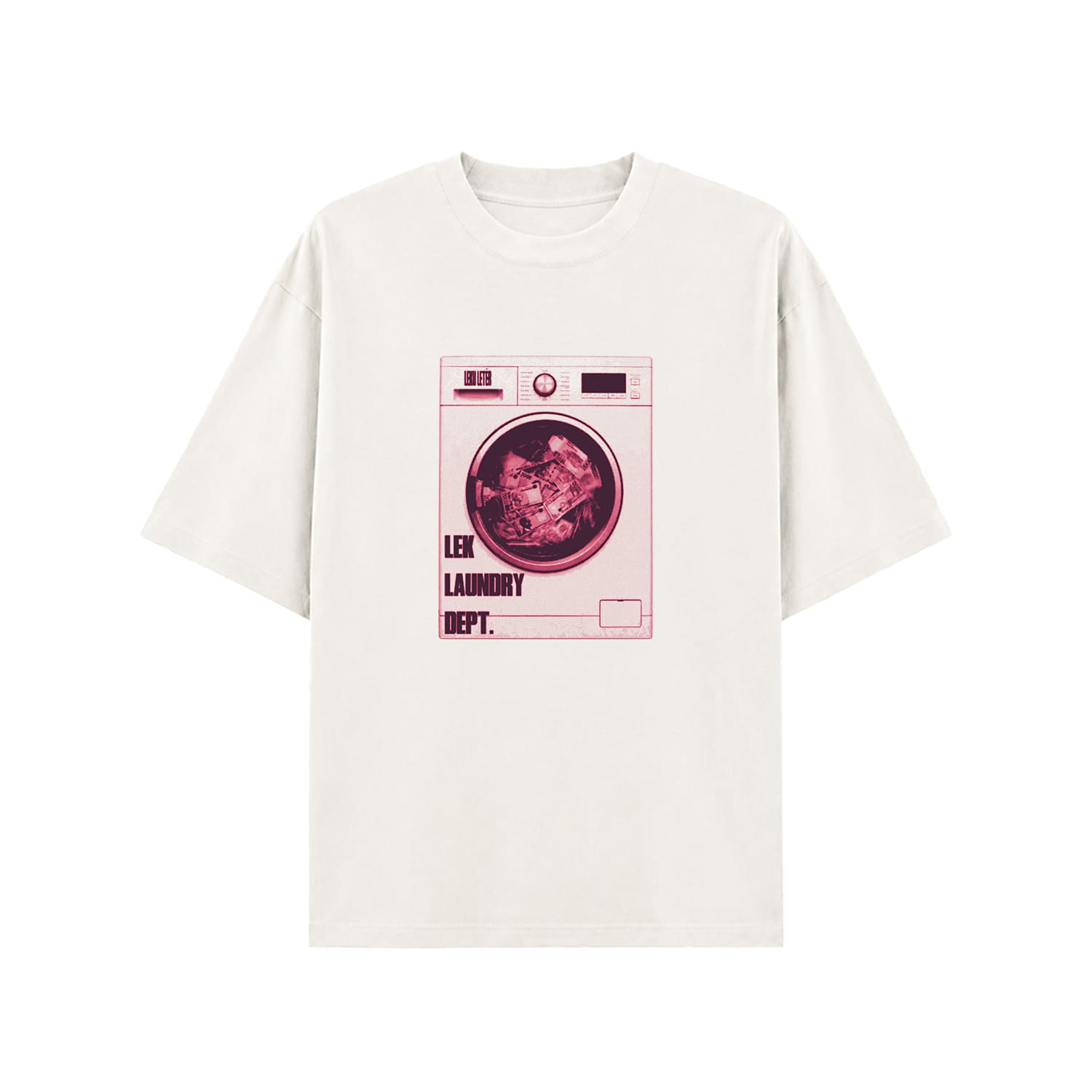 WASHING MACHINE WHITE TEE