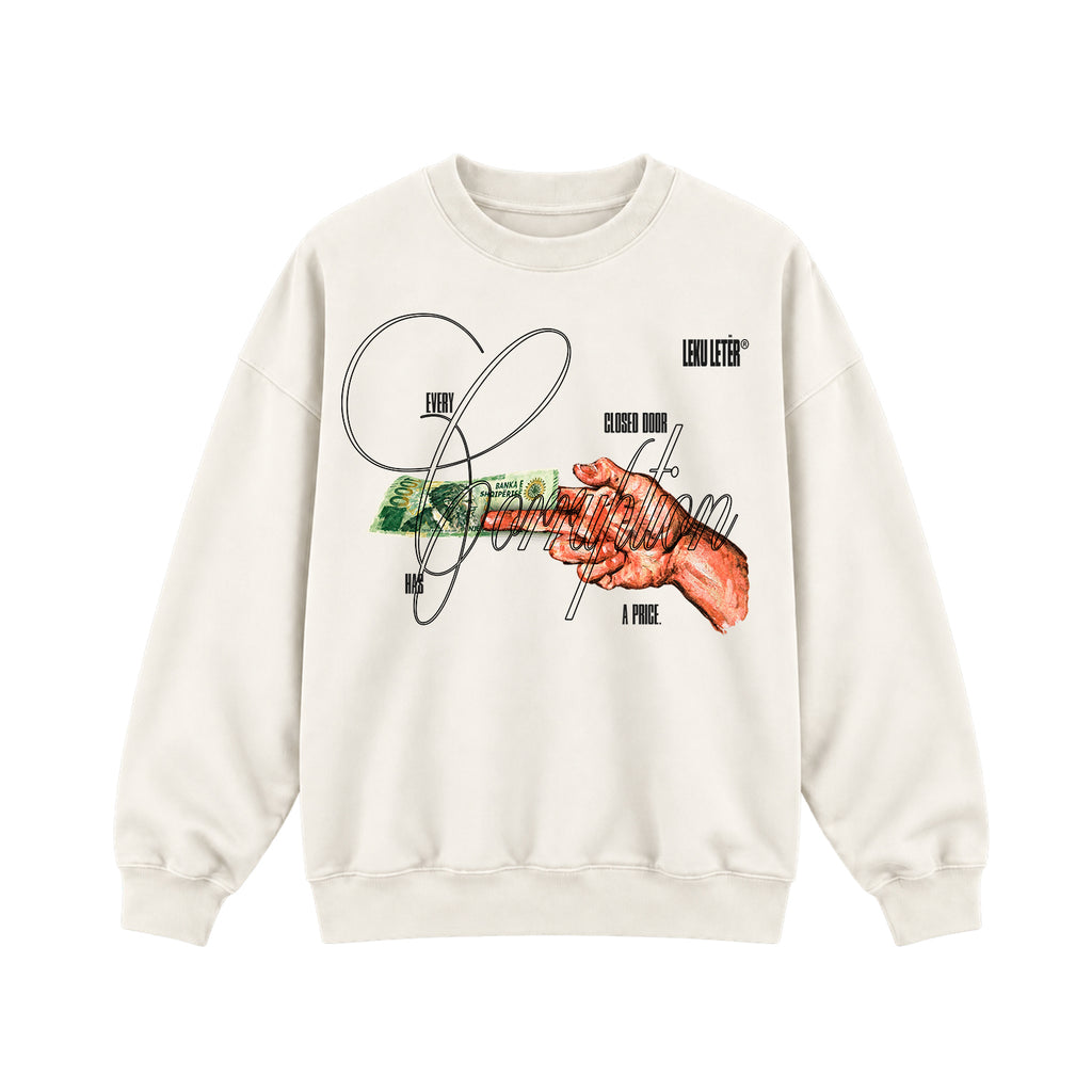 “CORRUPTION” CREWNECK